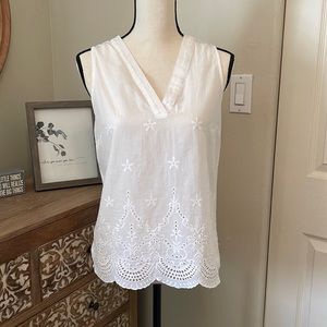 A New Day Eyelet top